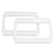 1965-1966 Mustang Tail Light Mounting Pads