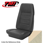Convertible / White 1971-1973 Mustang Two Front Buckets & Rear Seat Upholstery, Standard