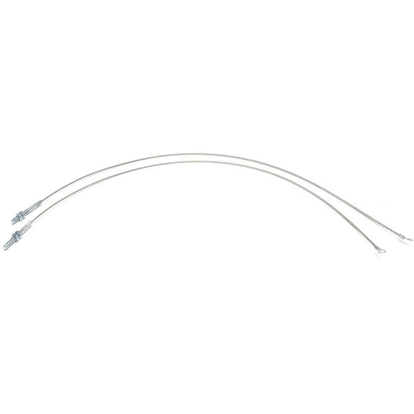 1964-1965 Mustang Convertible Top Side Cables, Eyelet & Threaded Stud
