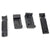 1979-1993 Mustang Radiator Insulators, Set of 4