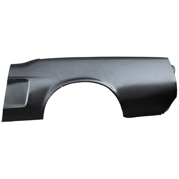 1968 Mustang Quarter Panel Assembly, Conv, LH, No Hole