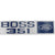 1969-1970 Mustang Boss Front Fender Nameplate, Boss 351