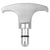 2010 Mustang Billet Oil Stick Handle, 4.6L; 2010-2011 5.4L