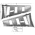 1965-1966 Mustang Fastback Interior Quarter Vent Trim Panels