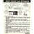 1971-1972 Mustang Trunk Compartment Jack Instructions Decal, Cpe, Reg. Wheel