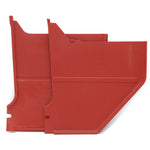 Coupe/Fastback / Bright Red 1965-1966 Mustang Kick Panels