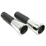 1965-1966 Mustang Exhaust Tips, RH & LH, GT, 2 inches