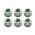 1965-1966 Mustang Shock Tower Nut Set, Fine Thread, 6 pcs