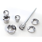 1964-1966 Mustang Dash Bezel & Knob Kit