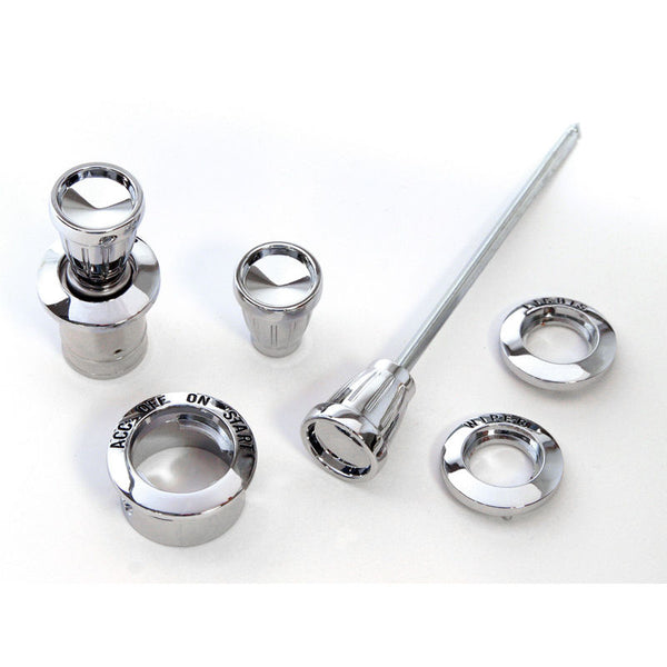 1964-1966 Mustang Dash Bezel & Knob Kit