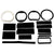 1971-1973 Mustang Heater Seal Kit, w/Integral A/C