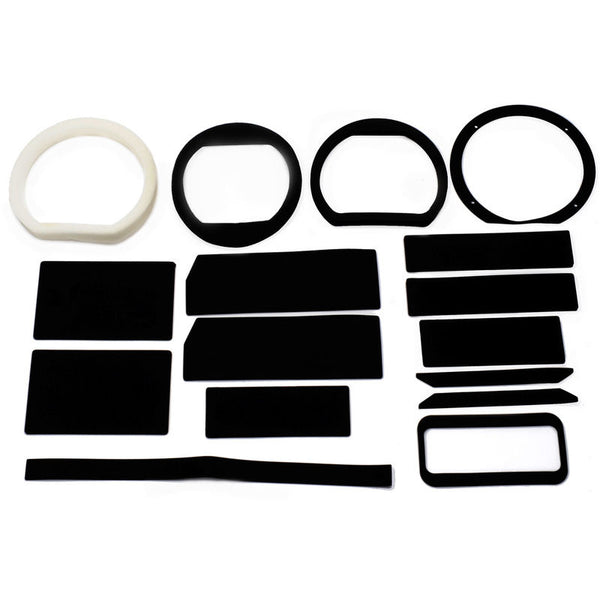 1971-1973 Mustang Heater Seal Kit, w/Integral A/C