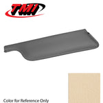 White 1969-1973 Mustang Convertible Sunvisor Pads