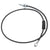 1965-1966 Mustang Speedometer Cable, C4 & 3 Speed Manual