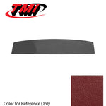 Dark Red 1965-1968 Mustang Package Tray, Coupe, Vinyl Covered, without Speaker Holes