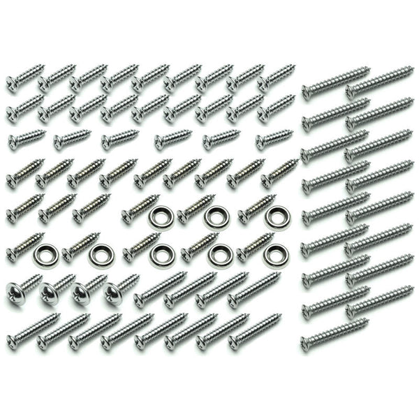1967-1968 Mustang Interior Trim Hardware Kit, Screws, Fastback