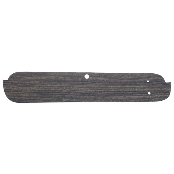 1965-1966 Mustang Glove Box Woodgrain Decal, Woodgrain on Metal