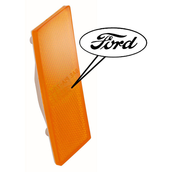 1970 Mustang Side Marker Light Assy, Front, Ford Tooling, RH