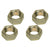 1965-1973 Mustang Carburetor Stud Nuts, 4 pcs, 5/16 inches-24