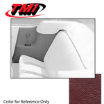 Maroon 1965-1968 Mustang Coupe Interior Quarter Trim Upholstery