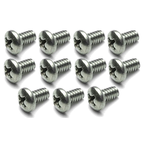 1965-1970 Mustang Convertible Boot Strip Screw Set, SS, 11 pcs