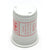 1965-1966 Mustang Fuel Pump Filter Bowl, White