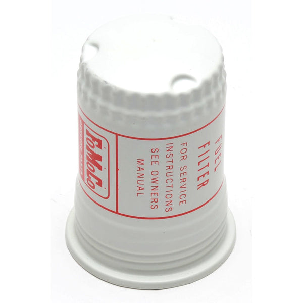 1965-1966 Mustang Fuel Pump Filter Bowl, White
