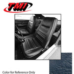 Blue 1970 Mustang Two Front Buckets Upholstery, Standard