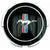1966 Mustang Wheel Cover Spinner Center, Standard, Black