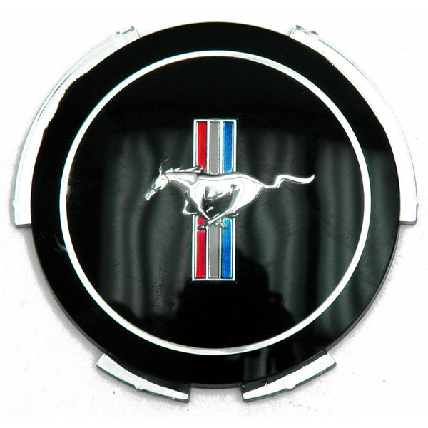 1966 Mustang Wheel Cover Spinner Center, Standard, Black