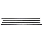 1969-1970 Mustang Windowfelt Kit, Door, FB, 4 pcs, USA