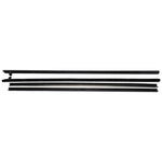 1969-1970 Mustang Windowfelt Kit, Door, FB, 4 pcs, USA