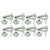 1967-1968 Mustang Grille Thin Molding Hardware Kit, Clips & Nuts, 16 pcs