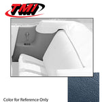 1965 / Blue 1965-1970 Mustang Convertible Interior Quarter Trim Upholstery