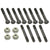 1968-1970 Mustang Intake Manifold Bolt Set, 302, no washers, 16 pcs