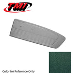 Turquoise 1966 Mustang Standard Door Panels