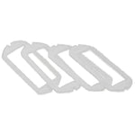 1969 Mustang Marker Light Body Gasket Set, Front & Rear, 4 pcs