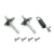 1970 Mustang Headlight Adjusting Kit, After 2/24/70, 7 pcs
