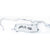 1971-1973 Mustang Pre-Bent Front Brake Line Set, Power Disc, After 7/72, 5 pcs