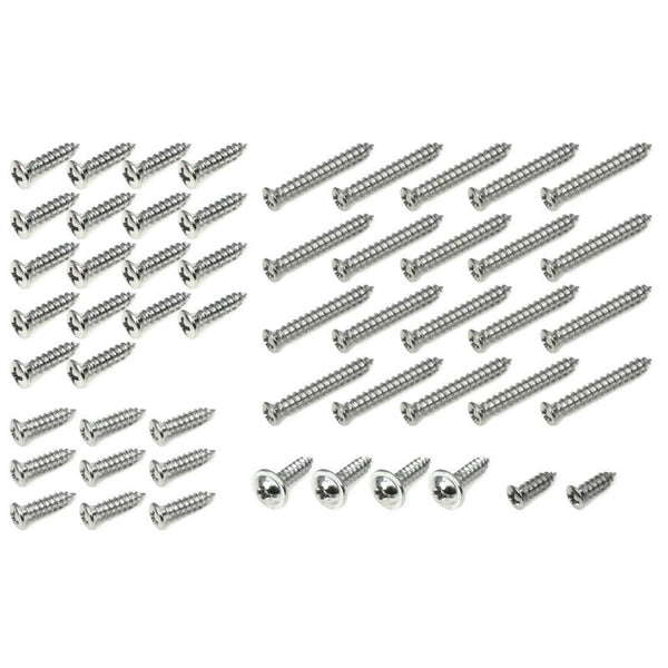 1965-1966 Mustang Interior Trim Hardware Kit, Screws, Fastback