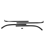 1965-1966 Mustang Interior Quarter Trim Panel Moldings, Fastback