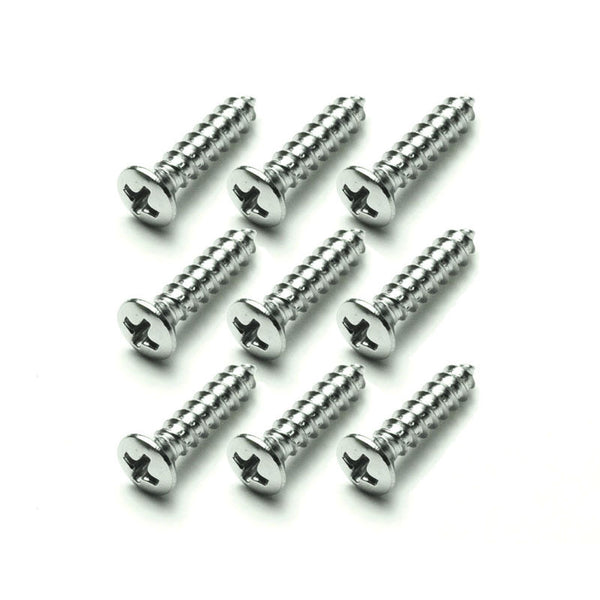 1967-1968 Mustang Door Scuff Plate Screw Set, 9 pcs