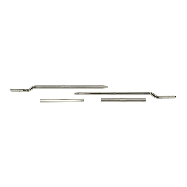 1965-1966 Mustang Convertible Sunvisor Rod Kit, 4 pcs