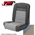 Blue/White 1965 Mustang Two Front Buckets Upholstery, Pony