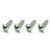 1965-1968 Mustang Kick Panel Screw Set, 4 pcs