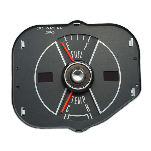 1970 Mustang Alternator Gauge, Gray