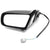 1987-1993 Mustang Power Mirror, Coupe/Hardtop, w/o T-Top, LH