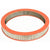 1964-1973 Mustang Air Cleaner Element, 8 cyl HiPo, Original Style, w/Orange Rim