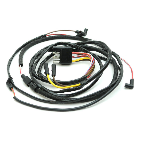 1965 Mustang Firewall To Engine Gauge Feed, 8 cyl, w/Warning Lights & 3 Speed Heater Motor