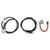 1970-1971 Mustang Battery & Starter Cables Kit, 8 cyl, Heavy Duty